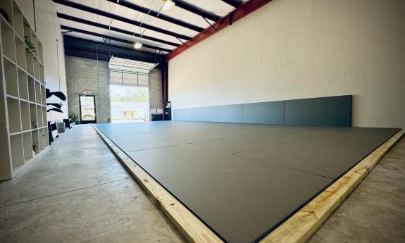 The studio space at 10th Planet in St. Augustine