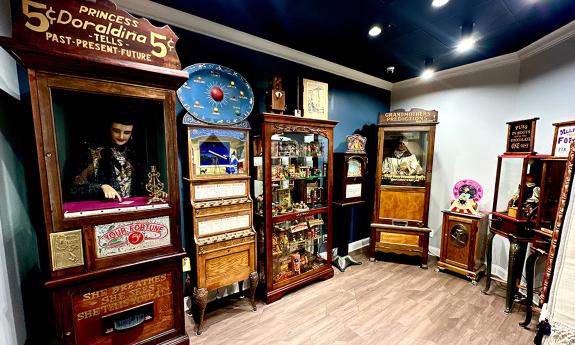 Games set up for limited play available