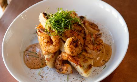 Catch 27's take on Shrimp and Grits