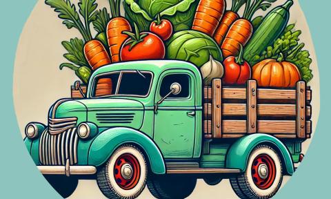 The St. Augustine Farmers Market promo poster