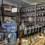 The interior of The Local Refillery where organic spices, foods, coffees and teas can be found in St. Augustine.